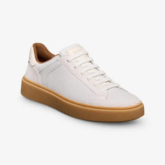 Oliver Slip-on Stretch-lace Sneaker White Suede