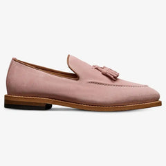 Randolph Tassel Loafer Pink Suede