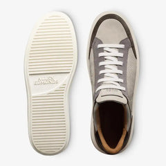 Oliver Slip-on Stretch-lace Sneaker Vapor Grey Suede