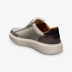 Oliver Slip-on Stretch-lace Sneaker Vapor Grey Suede
