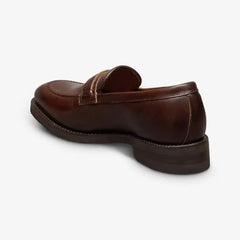 Rollins Buckle Loafer Dark Brown Leather