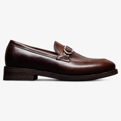 Rollins Buckle Loafer Dark Brown Leather