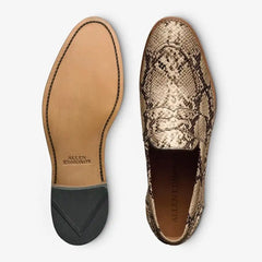 Randolph 2.0 Penny Loafer Python Embossed Leather