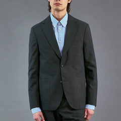 Officine Générale Arthus Jacket Dark Grey Wool