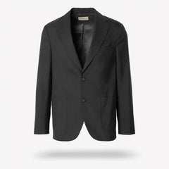 Officine Générale Arthus Jacket Dark Grey Wool