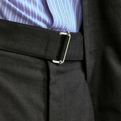 Officine Générale Hugo Pants Dark Grey