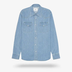 NN07 Ricky Denim Shirt Blue