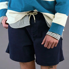 NN07 Gregor Drawstring Shorts Navy