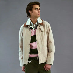 Barbour Tracker Showerproof Jacket Mist Polyamide