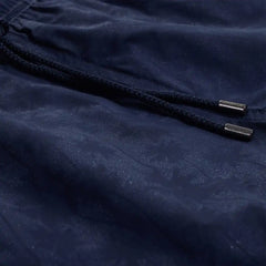 Bugatchi Zane Mid-length Swim Trunks Navy