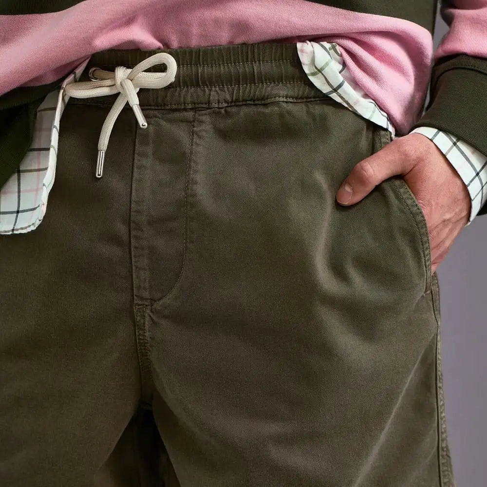 NN07 Gregor Drawstring Shorts Caper Green