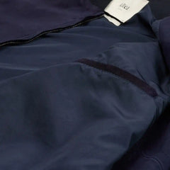 Altea Suede Bomber Jacket Navy