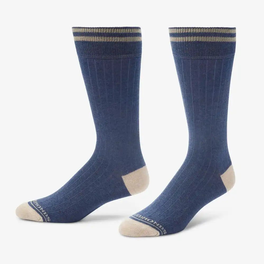 Varsity Stripe Socks Blue