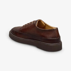 Julian Lace-up Derby Sneaker Porcino Brown Leather