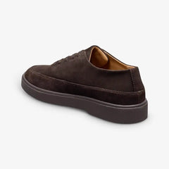 Julian Lace-up Derby Sneaker Bitter Chocolate Suede