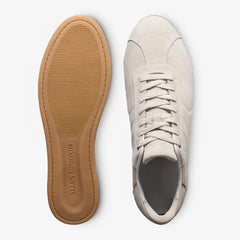Aidan Lace-up Sneaker Dove Grey Suede