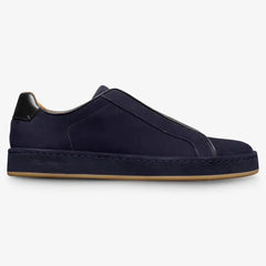 Banks Court Slip-on Stretch-lace Sneaker Baltic Navy Suede