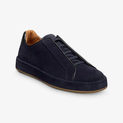 Banks Court Slip-on Stretch-lace Sneaker Baltic Navy Suede