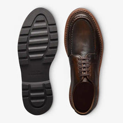 Cillian Moc-toe Derby Dress Shoe Vintage Hickory Leather