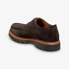 Cillian Moc-toe Derby Dress Shoe Bitter Chocolate Suede