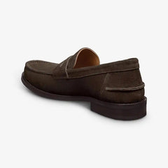 Sorrento Penny Loafer Bitter Chocolate Suede