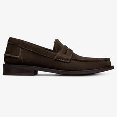 Sorrento Penny Loafer Bitter Chocolate Suede