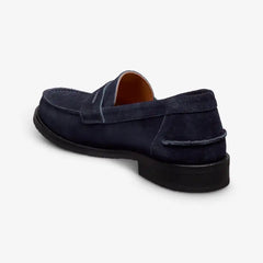Sorrento Penny Loafer Navy Suede