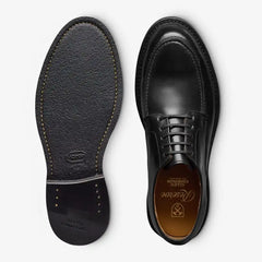 Hanover Reserve Apron-toe Derby Dress Shoe Black Leather