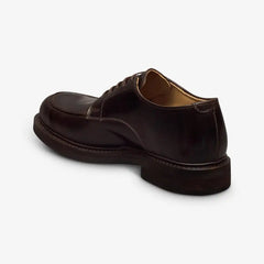 Hanover Reserve Apron-toe Derby Dress Shoe Dark Brown Leather