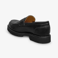 Miller Reserve Lug Penny Loafer Black Leather