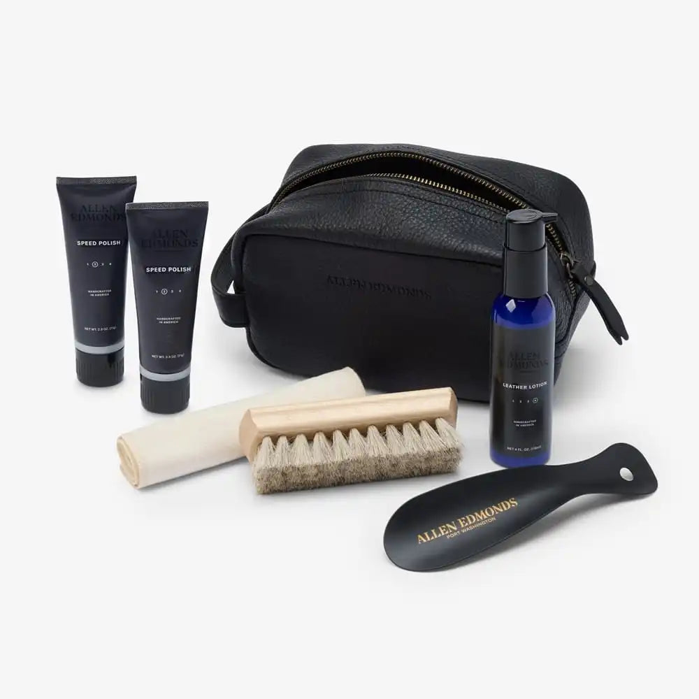 Luxury Shoe Care Kit Black