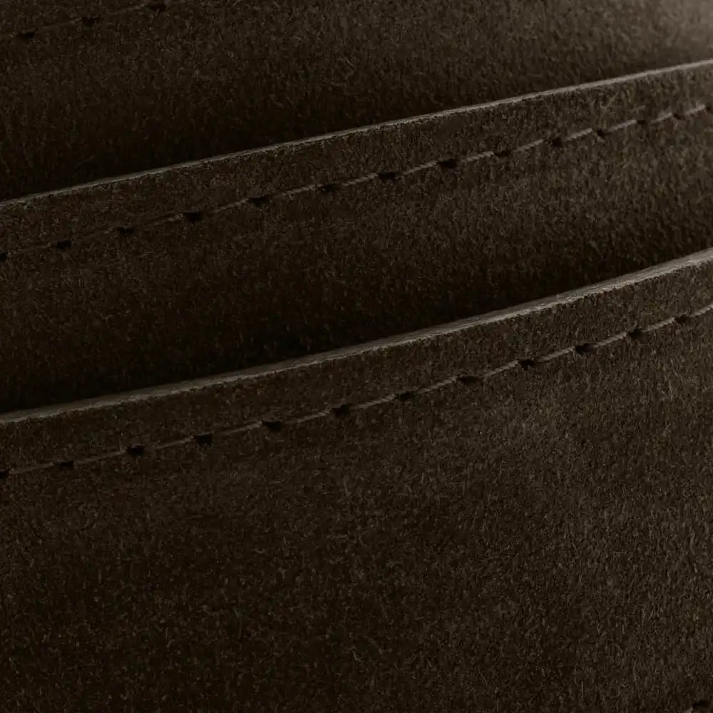 Clayton Street Belt Chocolate Suede