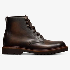 Charlton Reserve Plain-toe Boot Dark Brown Leather