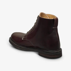 Houston Reserve Plain-toe Dress Boot Burgundy Cordovan Leather