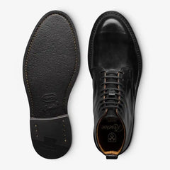 Houston Reserve Plain-toe Dress Boot Black Leather