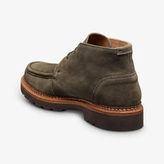 Cameron Moc-toe Chukka Boot Dark Olive Green Suede