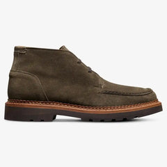 Cameron Moc-toe Chukka Boot Dark Olive Green Suede