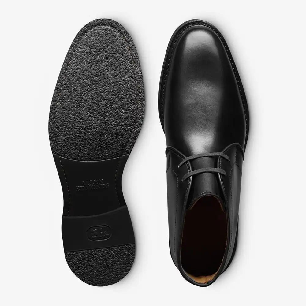 Ridgley Chukka Boot Black Leather