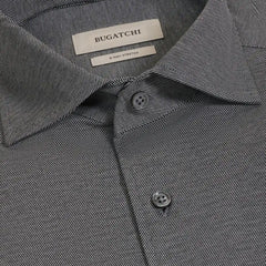 Bugatchi Oohcotton® Devon Long-sleeve Shirt Black