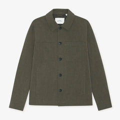 Les Deux Como Coach Jacket Olive