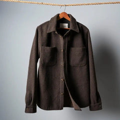 Les Deux Boucle Overshirt Chocolate