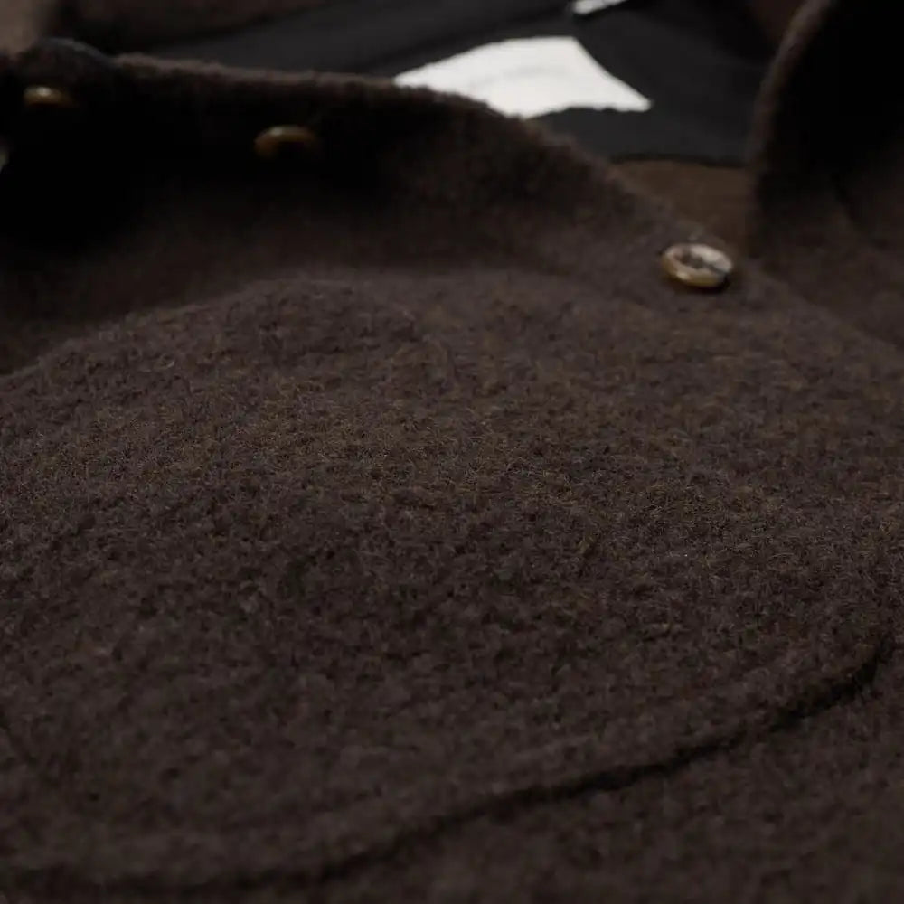 Les Deux Boucle Overshirt Chocolate